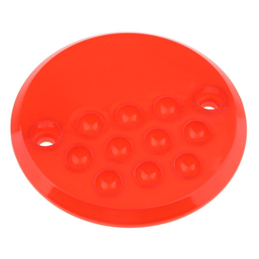 2-4pack Motorcycle Engine Crank Case Cover Guard for Kawasaki Z750 Z1000 Red