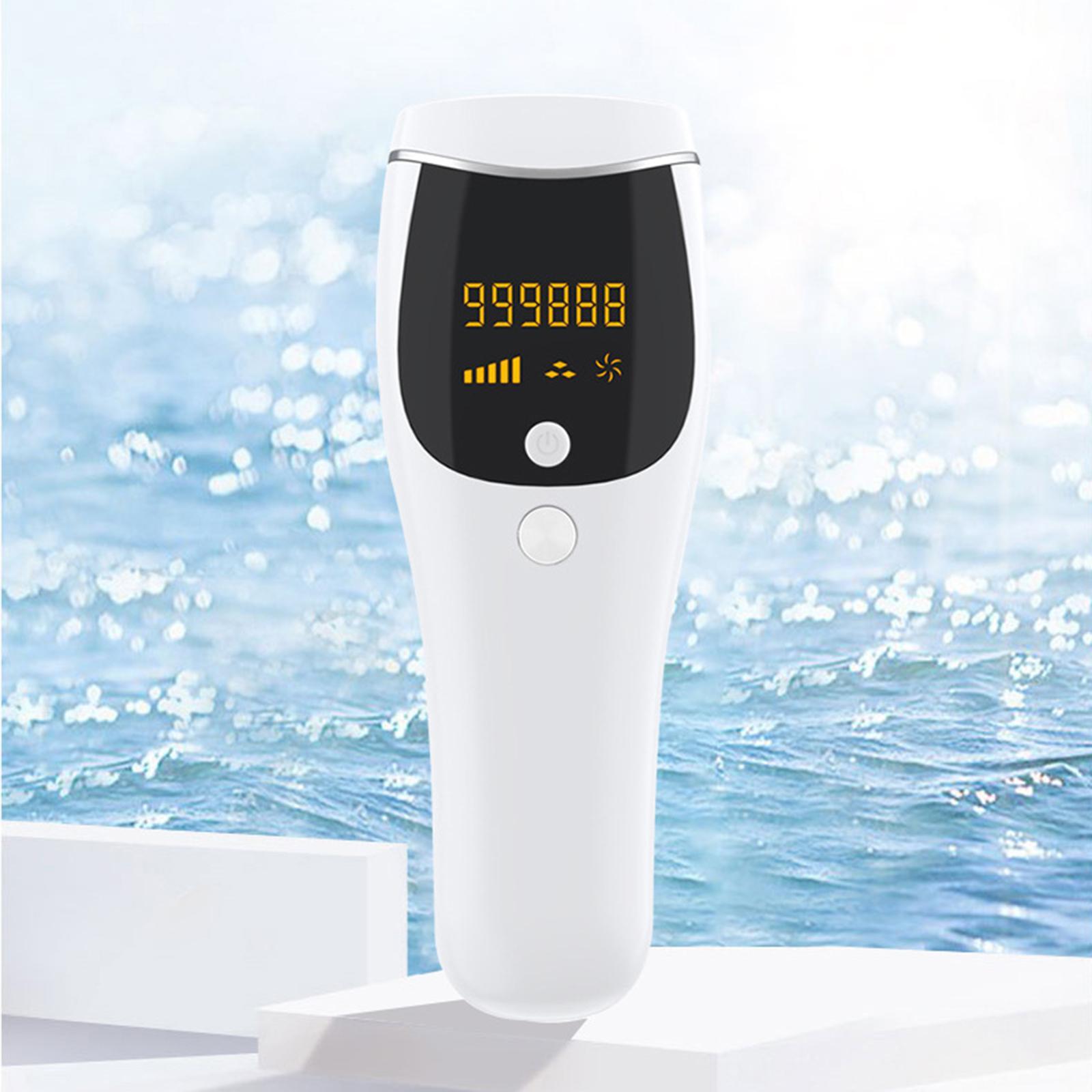 Painless Flashes Epilator Ice Cooling Hair Removal Machine for Men Women