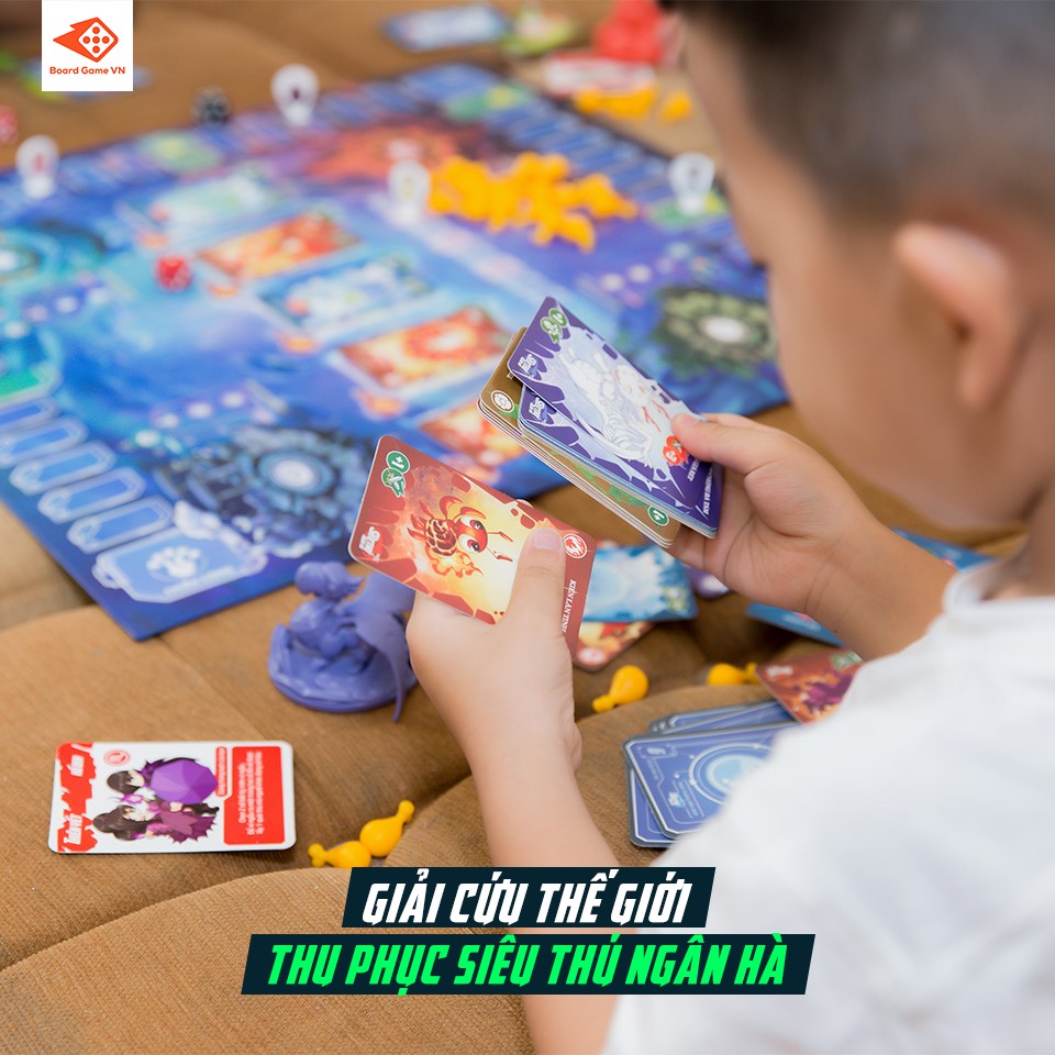 Siêu Thú Ngân Hà - Lớp học Mật ngữ, Bộ Trò chơi Board Game Giá Tốt, Đồ chơi Giáo Dục Cho Các Bạn Trẻ