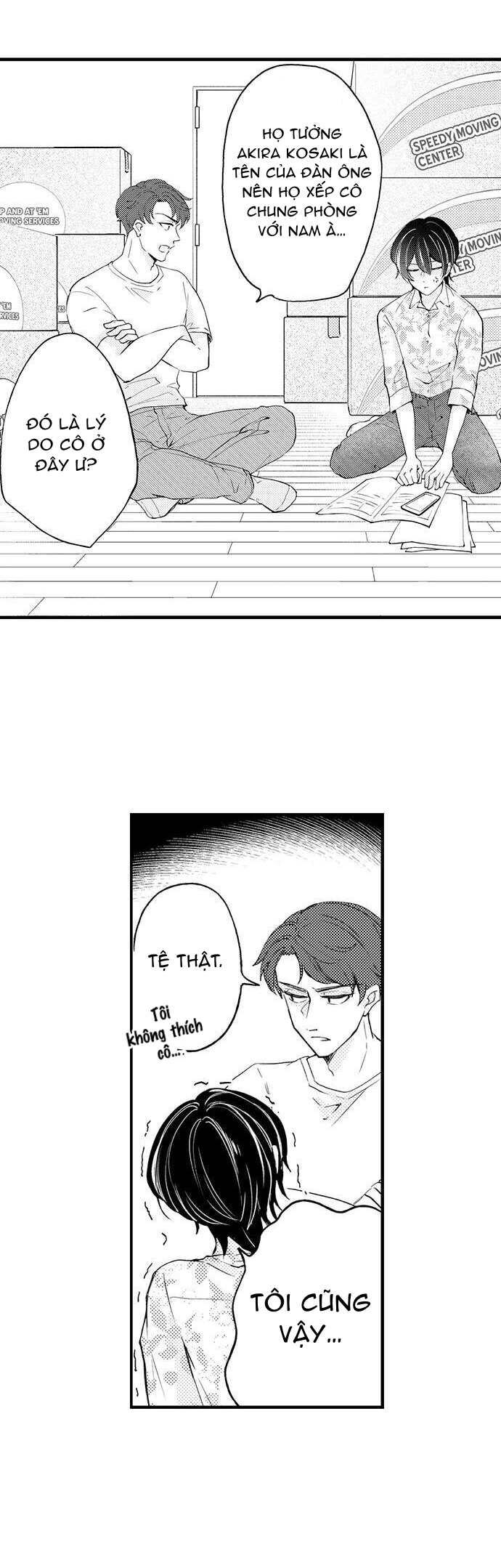 tôi sẽ không cương bởi cô gái mà tôi ghét đâu.... (full) chapter 1.1 6