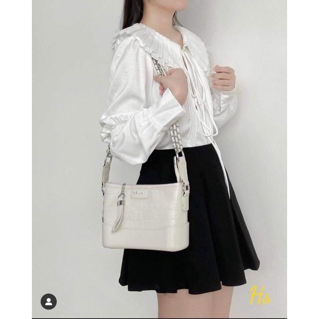 Áo sơ mi xếp ly cổ HS6