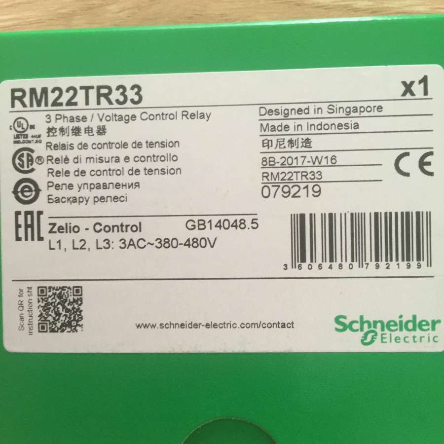 Relay bảo vệ Schneider RM22TR33