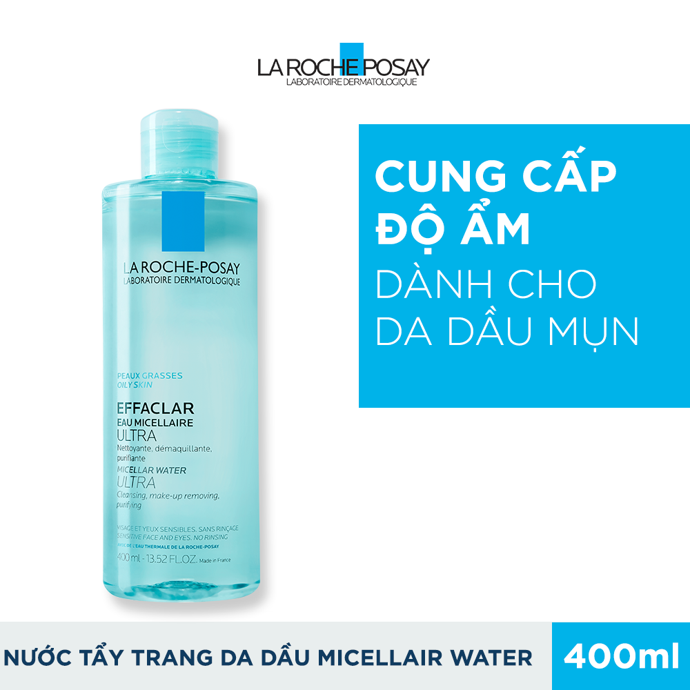 Bộ sản phẩm làm sạch, bảo vệ và chống nắng cho da dầu nhạy cảm La Roche-Posay
