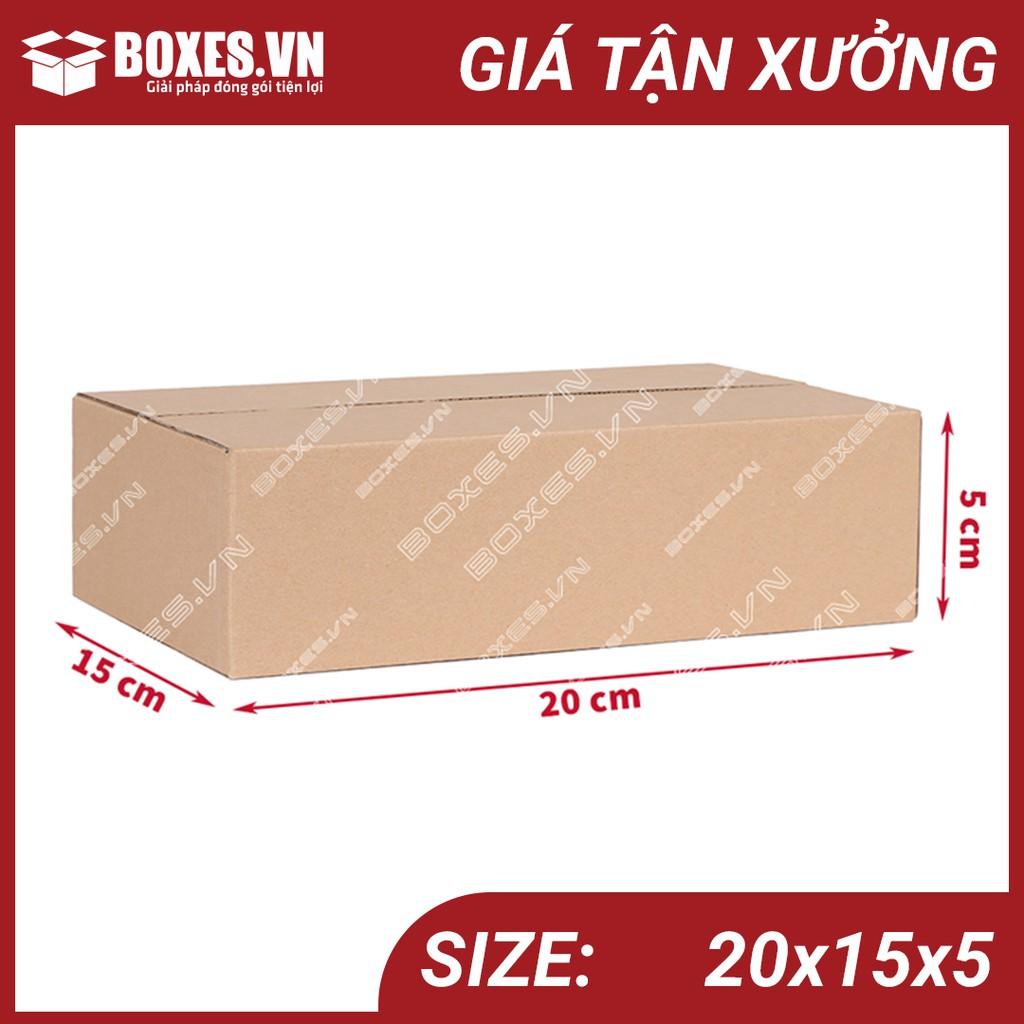 20x15x5 Combo 100 hộp Carton đóng gói hàng giá tại xưởng