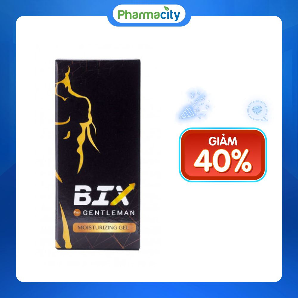 Gel bôi dưỡng ẩm sinh lý cho nam giới BIX for Gentleman (Hộp 1 tuýp)