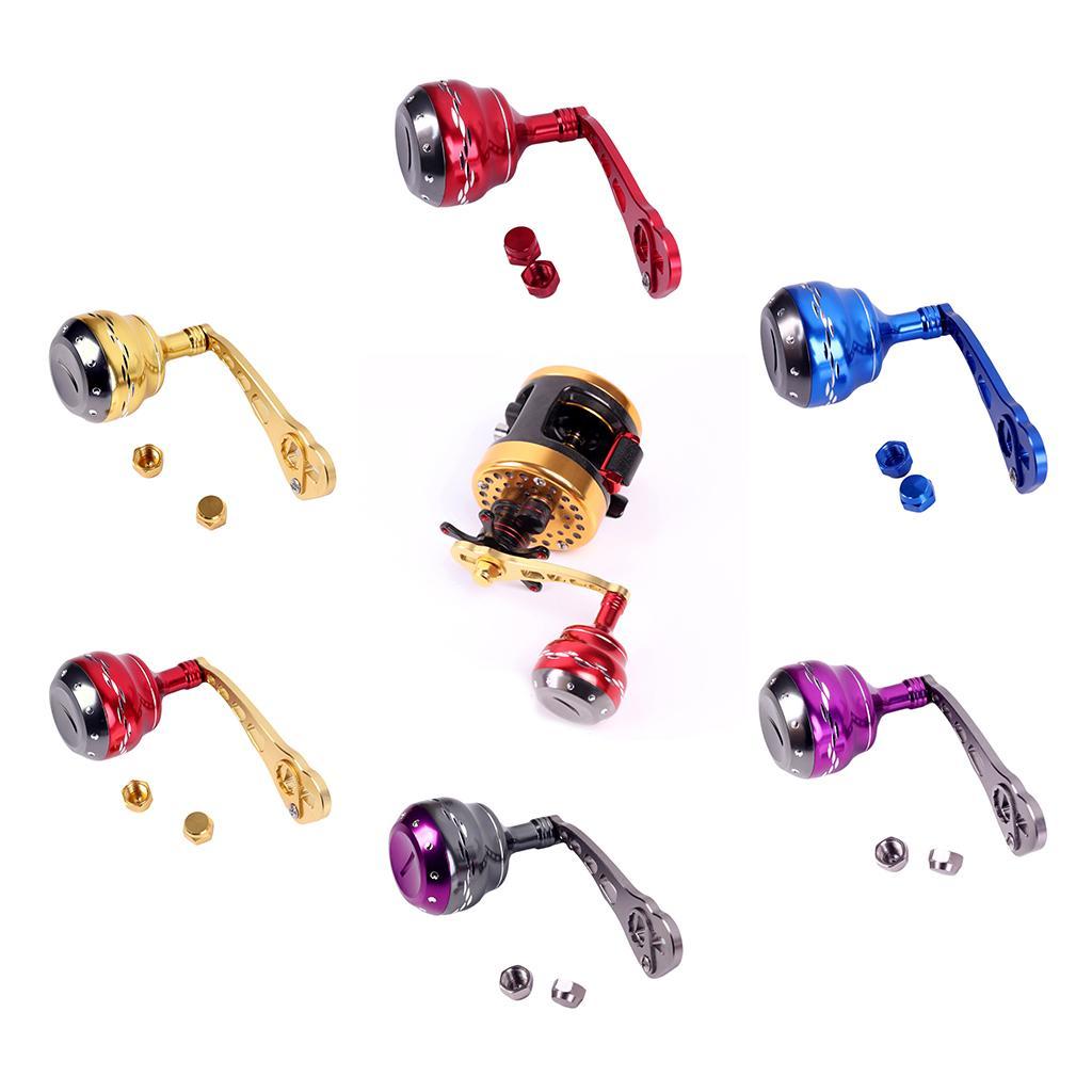 CNC Aluminum Alloy Single Fishing Reel Handle Knob Reel Replacement Handle Grip