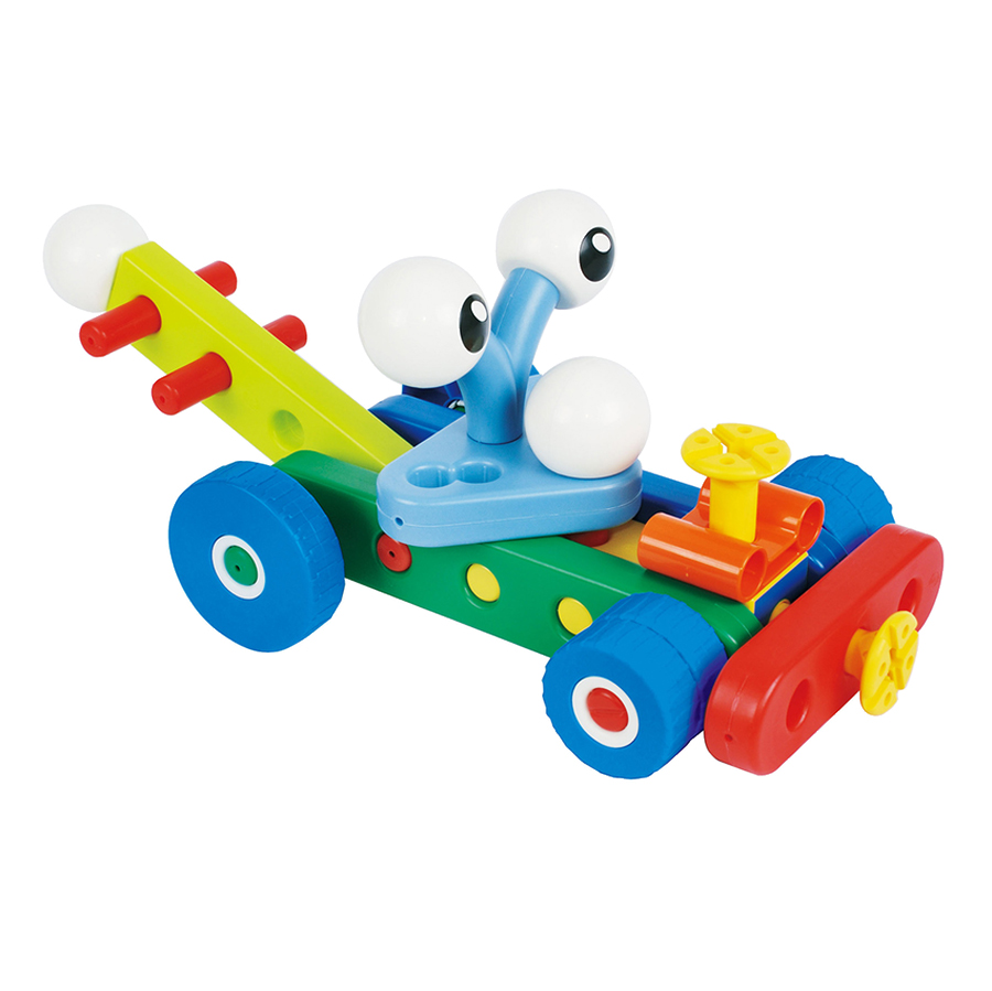 Đồ Chơi Lắp Ráp Xe Mô Hình Cho Trẻ - Crazy Crafts Gigo Toys 7266 (28 Mảnh Ghép)