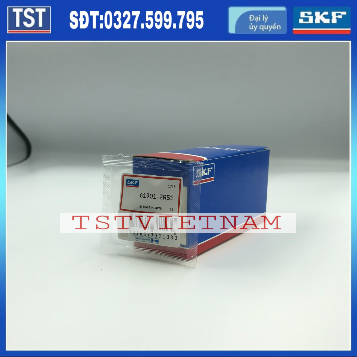 Vòng bi bạc đạn SKF 61901-2RS1