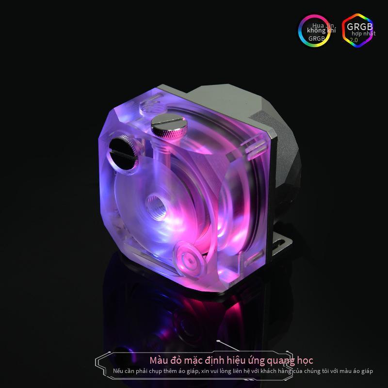 Giao hàng nhanh Máy tính bơm nước làm mát bằng nước Dongyuan Core P90B tương thích với D5 dòng chảy lớn 12V tắt tiếng đồng bộ Shenguang công suất cao