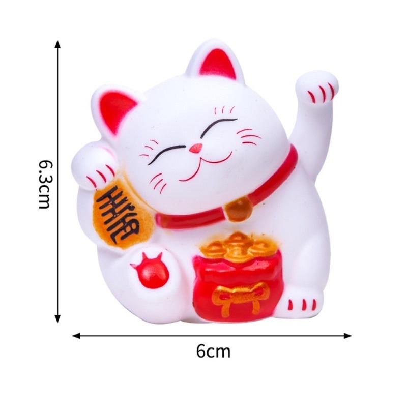 Mèo thần tài, ông thần tài, quà trang trí tết siêu dễ thương