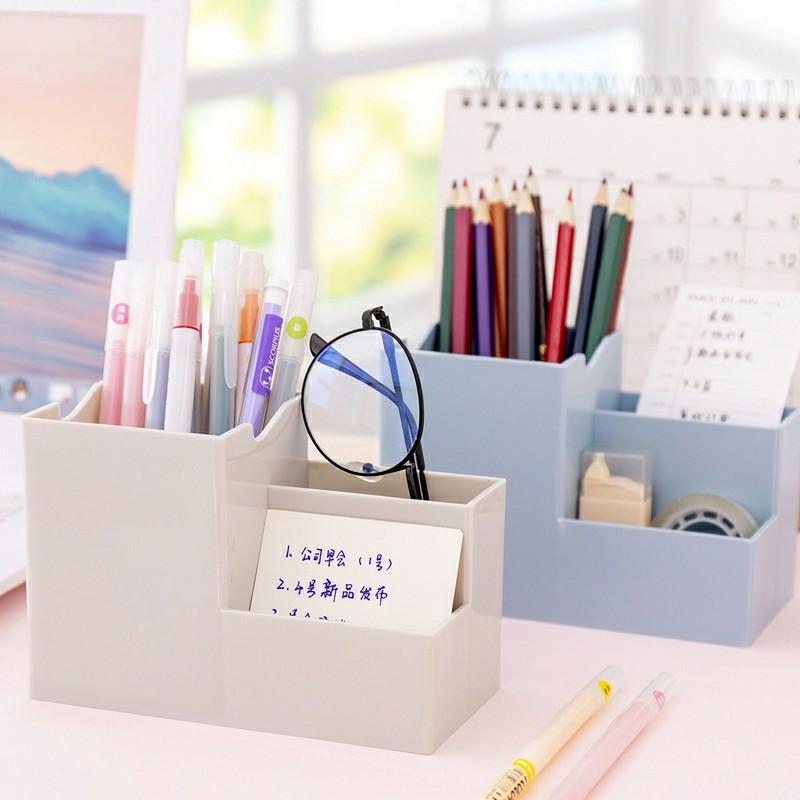Khay để bàn cỡ lớn đa năng tiện dụng để mỹ phẩm, dụng cụ học tập, điện thoại - Khay ngang