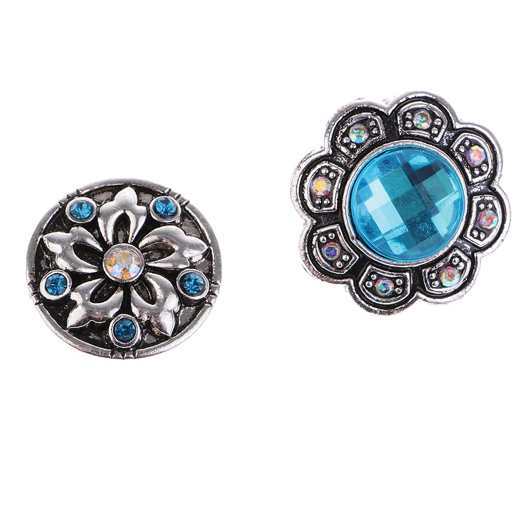 10x mix styles snap buttons 18mm jewelry making Interchangeable snap charms