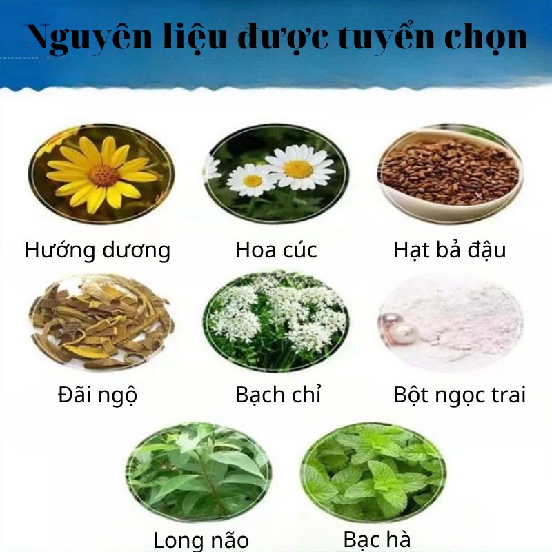 Miếng đắp thảo dược Chăm Sóc Mắt Giúp Cải Thiện Các Vấn Đề Mắt Giảm Mỏi Mắt, Mờ Mắt, Thâm Mắt