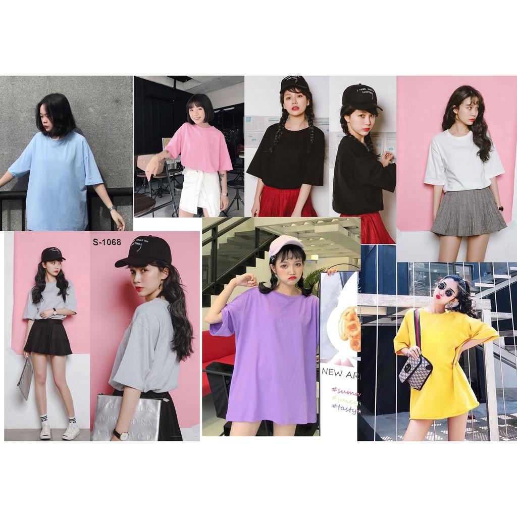 Áo thun nam nữ unisex from rộng , áo thun trơn