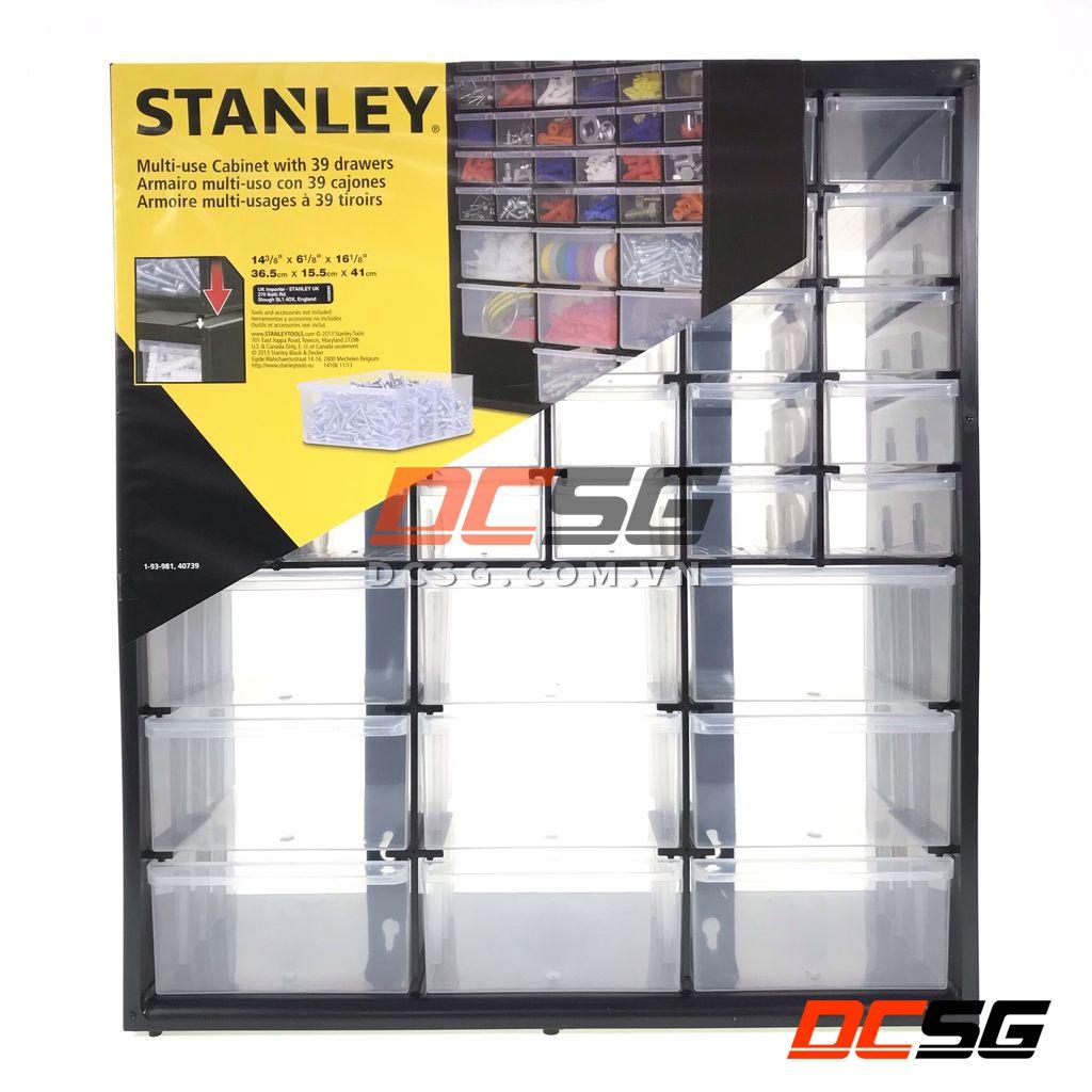 Tủ nhựa đựng linh kiện 39 ngăn Stanley 1-93-981 | DCSG