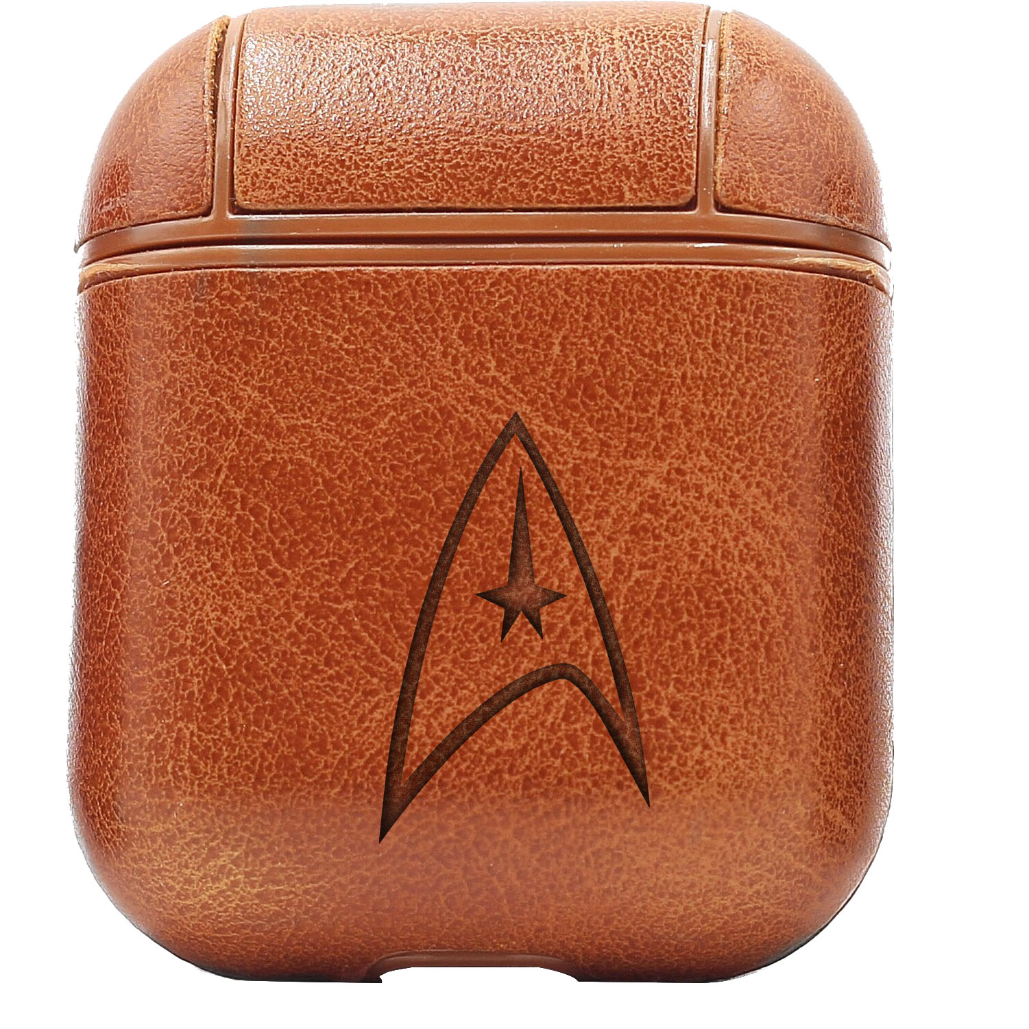 Bao Da Cover Apple Airpods 1 / 2 Premium  Khắc Hình Movie Star Trek