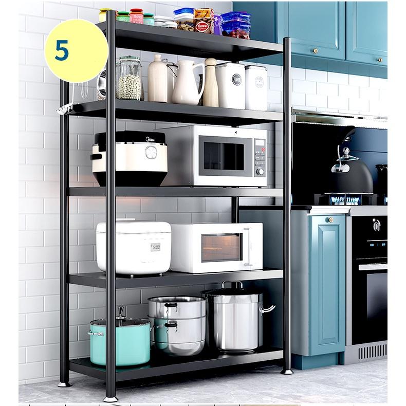 Kệ bếp inox đa năng có bánh xe - Kệ lò vi sóng