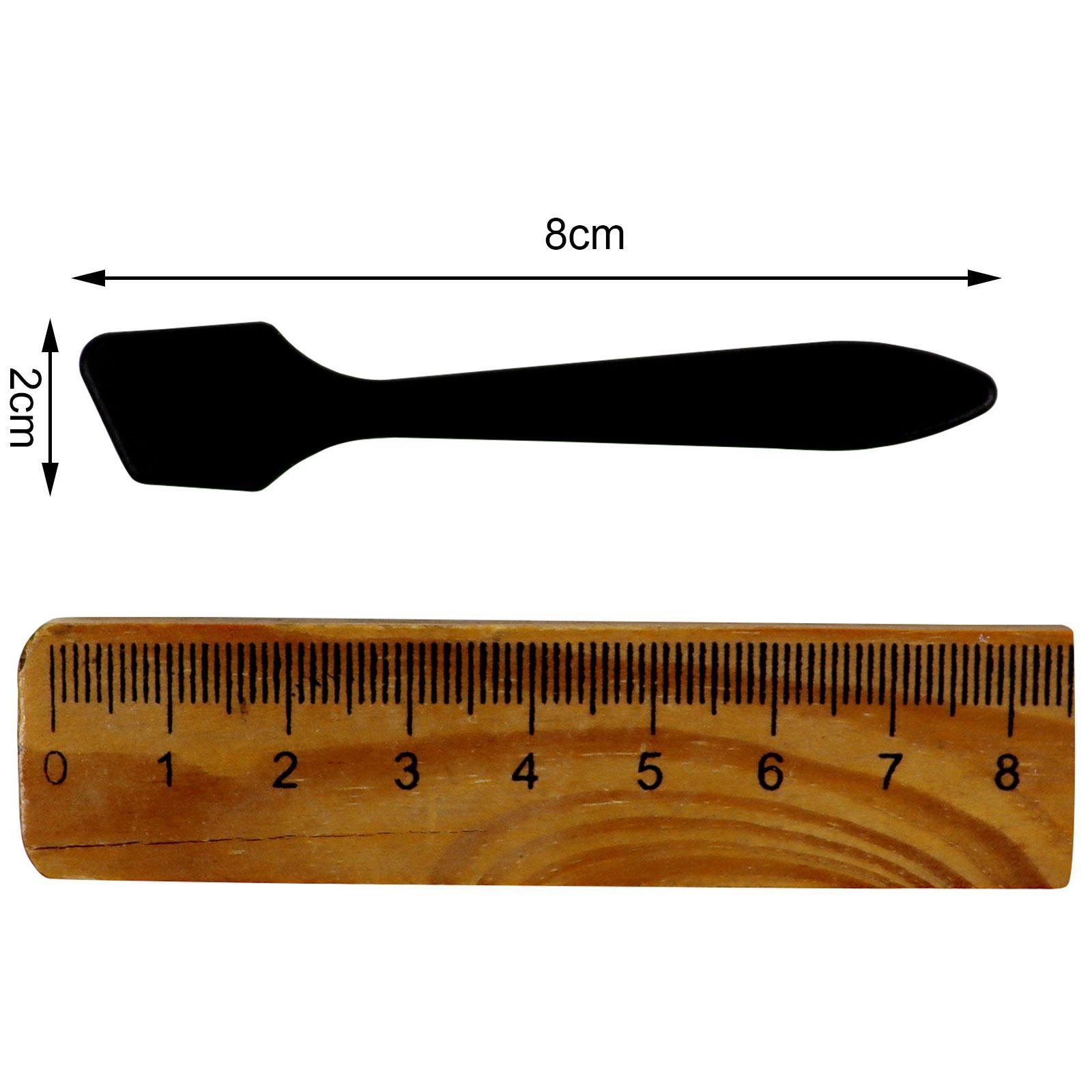 10 Pieces Silicone Spatula Multipurpose Reusable Cosmetics Food Scraper