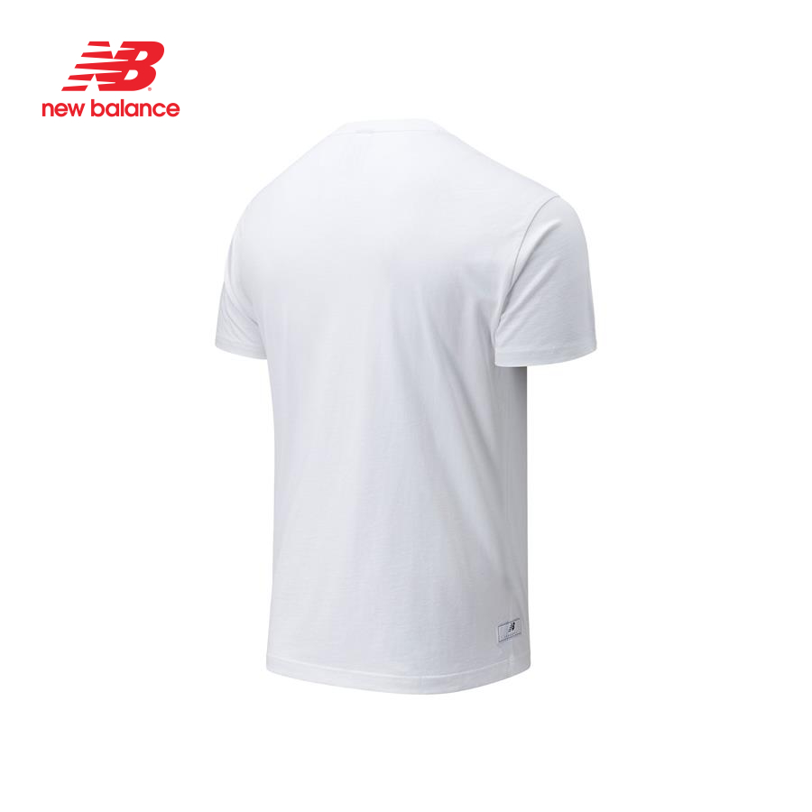 Áo thun tay ngắn thời trang nam New Balance HOOPS KERVIN SS TEE - MT13591WT (form quốc tế