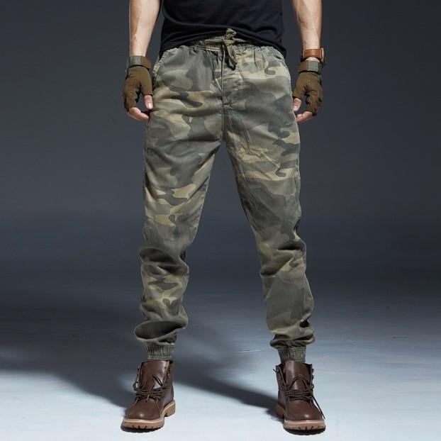 Quần jogger OCGL trơn_dã ngoại - camo cát