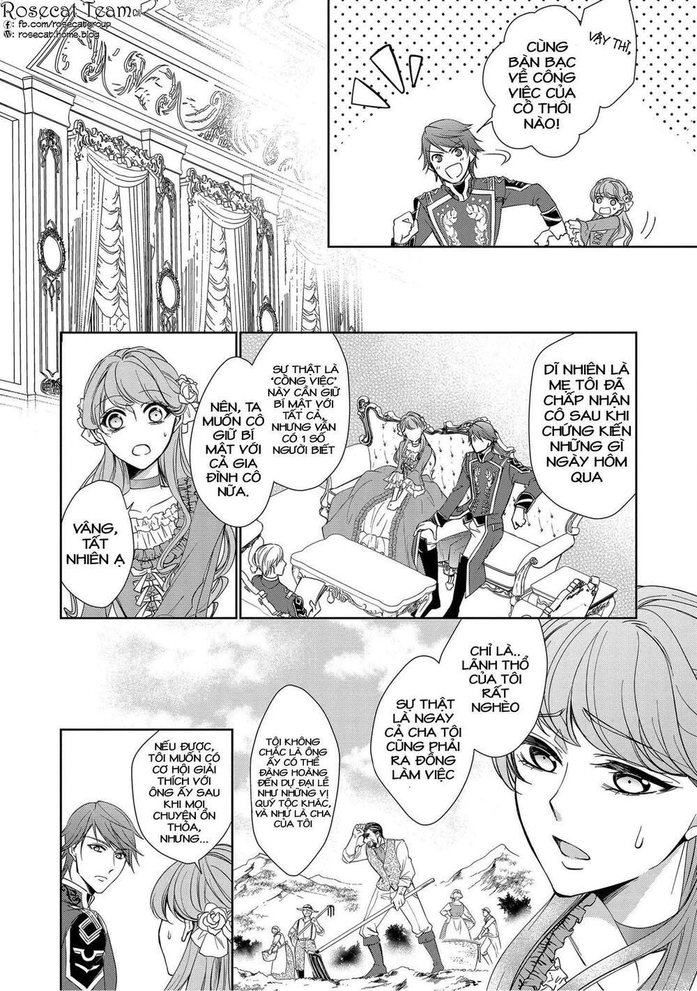 con gái bá tước bỗng thành vị hôn thê của thái tử điện hạ chapter 2 19