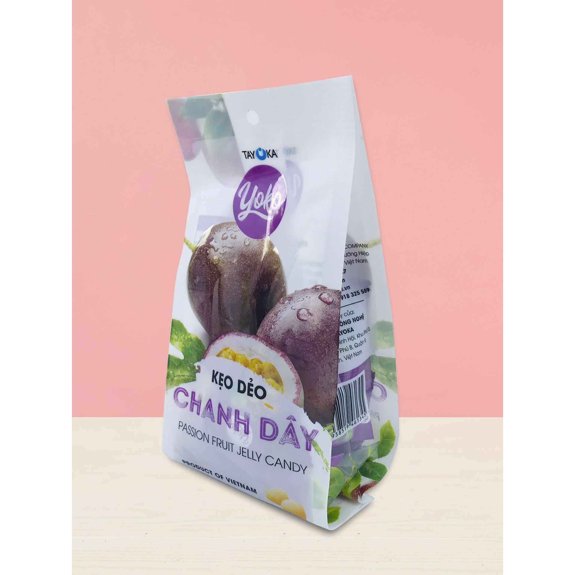 Kẹo Dẻo Chanh Dây YOKO - 150 gr