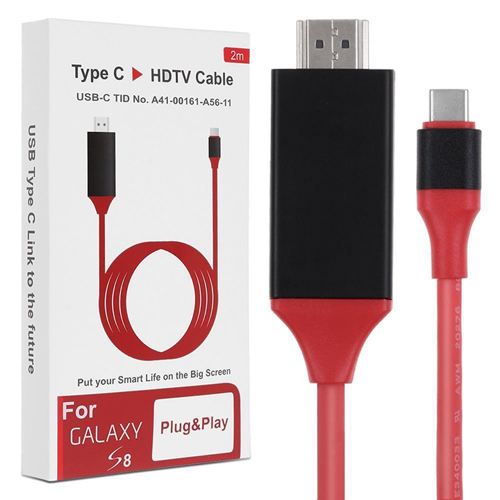 Cáp chuyển tín hiệu Type-C ra HDMI dài 2m cho Android