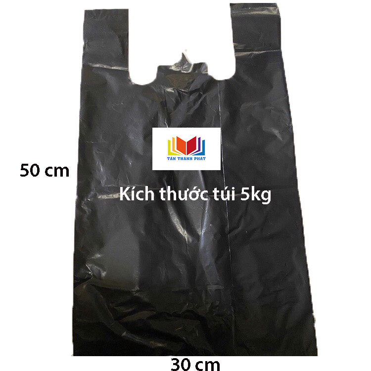 Túi nilon, túi bóng đen (trọng lượng 1kg/túi)