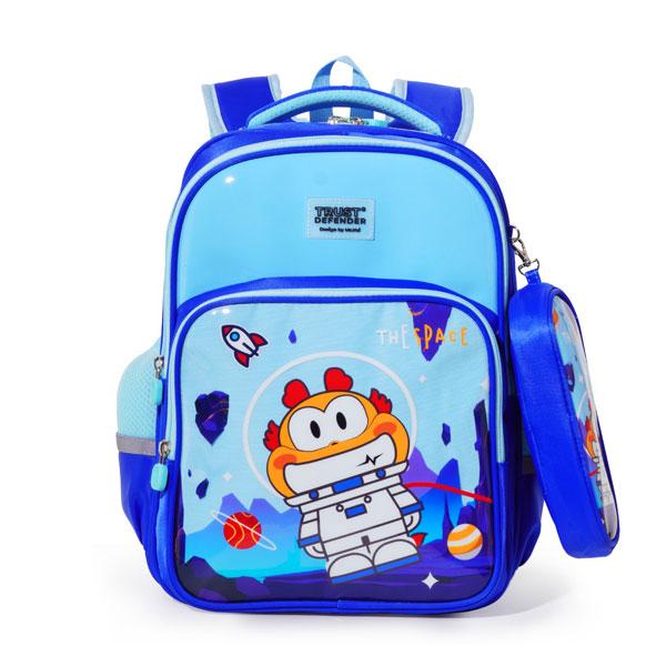 Ba Lô Học Sinh PHG - Mr.Vui 1062 - Màu Xanh Biển