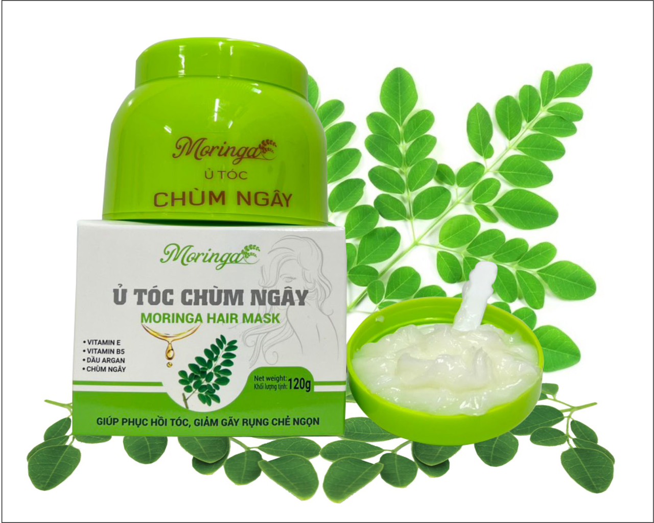 Ủ TÓC MORINGA - CHÙM NGÂY