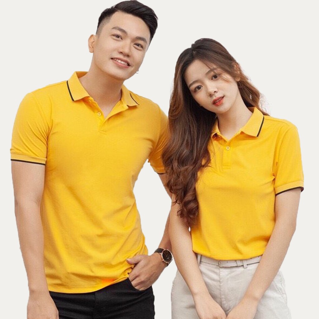 Áo POLO Nam- Áo thun nam ngắn tay có cổ phối viền đẹp, vải Lacos mềm, co giãn, mặc siêu mát