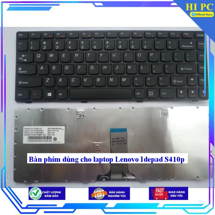 Bàn phím dùng cho laptop Lenovo Idepad S410p - Hàng Nhập Khẩu