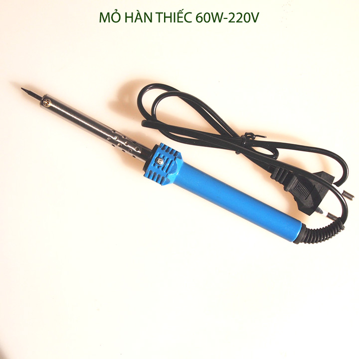 Mỏ hàn thiếc 60W-220V, nhiệt độ lên tới 450 độ C