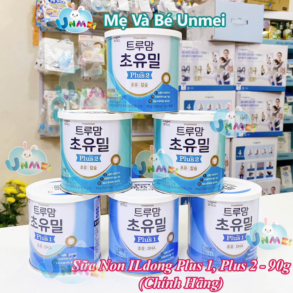 Sữa non ILDong Choyumeal Plus Hàn Quốc số 1 số 2 hộp 90gr giúp bé ăn ngon và cải thiện hệ tiêu hóa