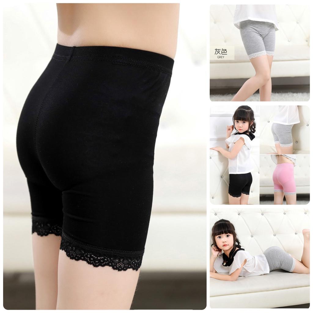 QN1 Size 120-150(12-35kg) Quần legging bé gái (quần đùi mặc váy) Thời trang trẻ Em hàng quảng châu