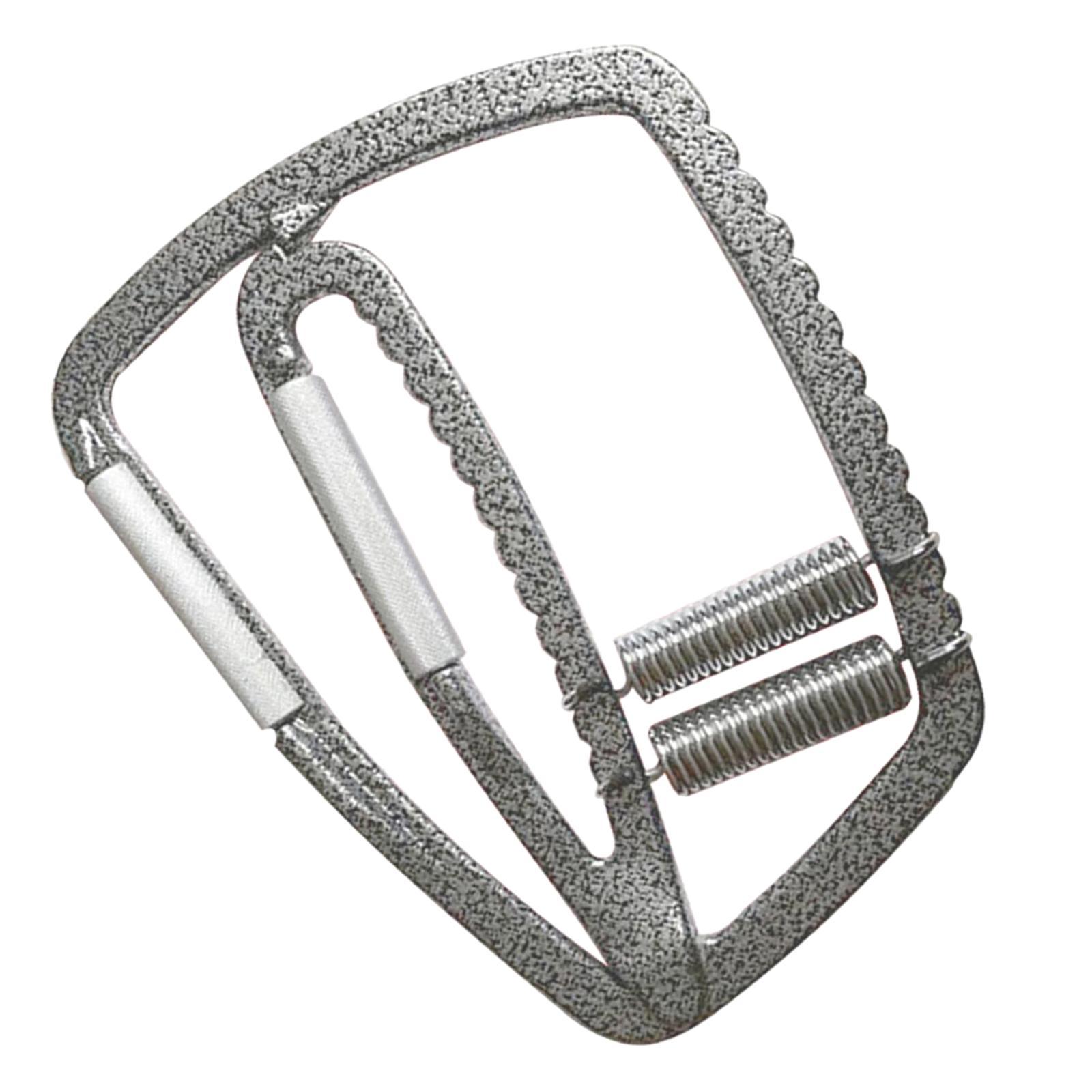 Professional Hand Grip Strengthener, No Slip Metal Adjustable Heavy Duty Finger Stretcher, Wrist & Forearm Exercise, for Home Office