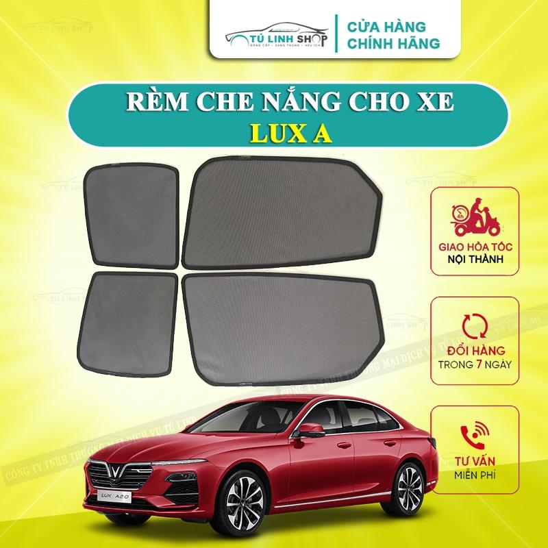 Rèm che nắng nam châm cho xe Vinfast Lux A, bộ 4 tấm cho 4 cửa, hàng loại 1 cao cấp nhất, vừa khít kính