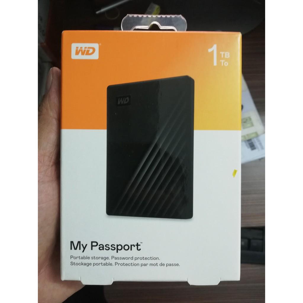Ổ cứng My Passport 1TB black model 2020