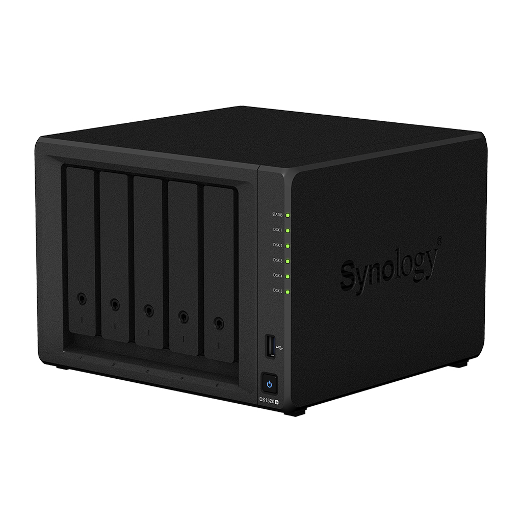 Thiết Bị Lưu Trữ Synology DiskStation DS1520+ Hàng Chính Hãng