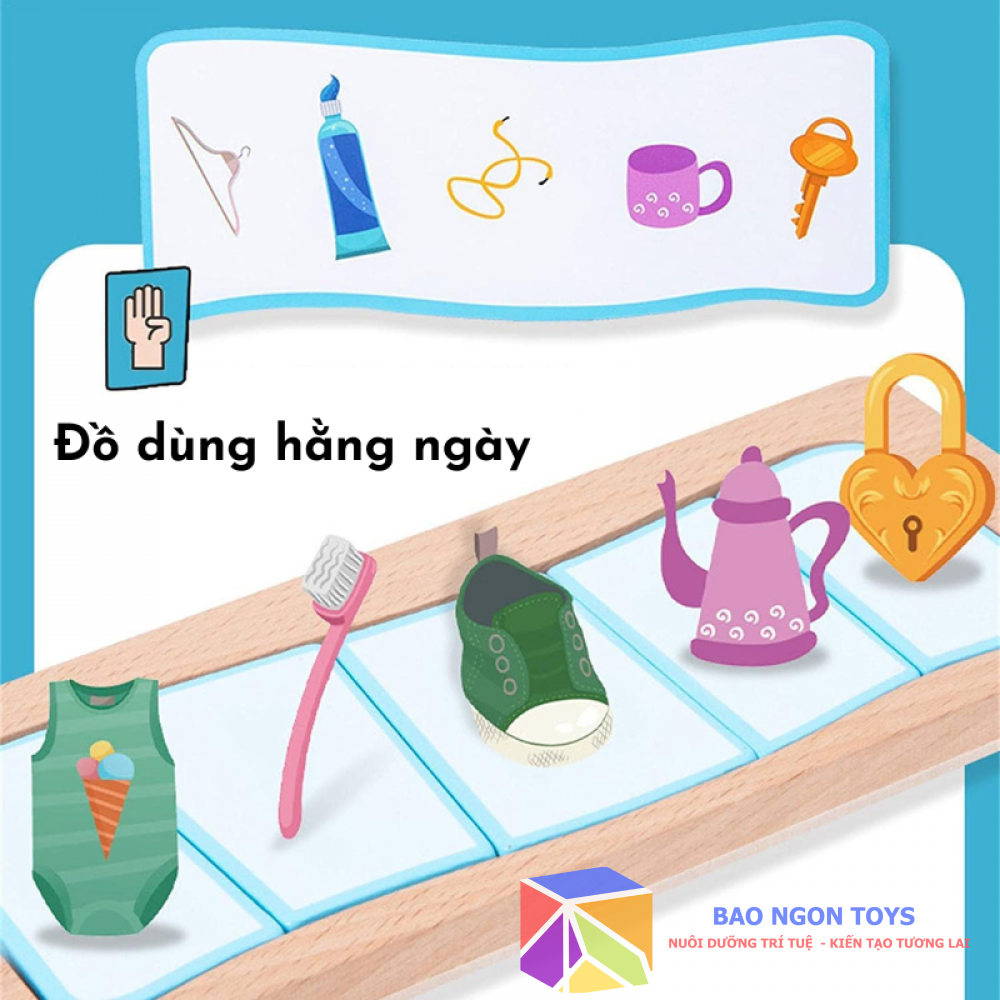 TRÒ CHƠI BOARD GAME MATCHING BINGO GIÚP BÉ RÈN LUYỆN PHẢN XẠ, PHÁT TRIỂN NHẬN THỨC, ĐỒ CHƠI THÔNG MINH - DG203