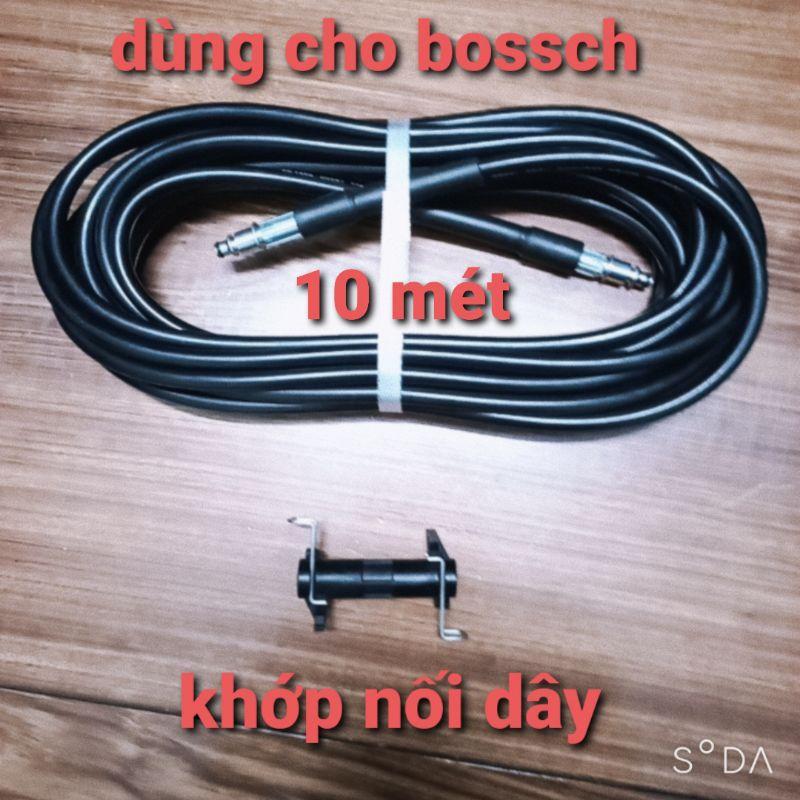 10m dây rửa xe bos.ch kèm khớp nối dài dây