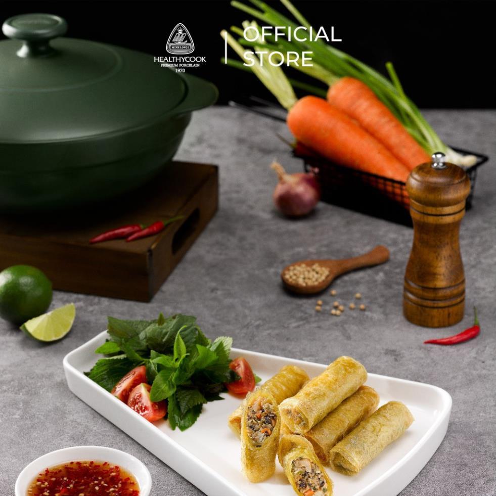 Nồi sứ dưỡng sinh Minh Long Luna 3.0 L dùng cho bếp từ