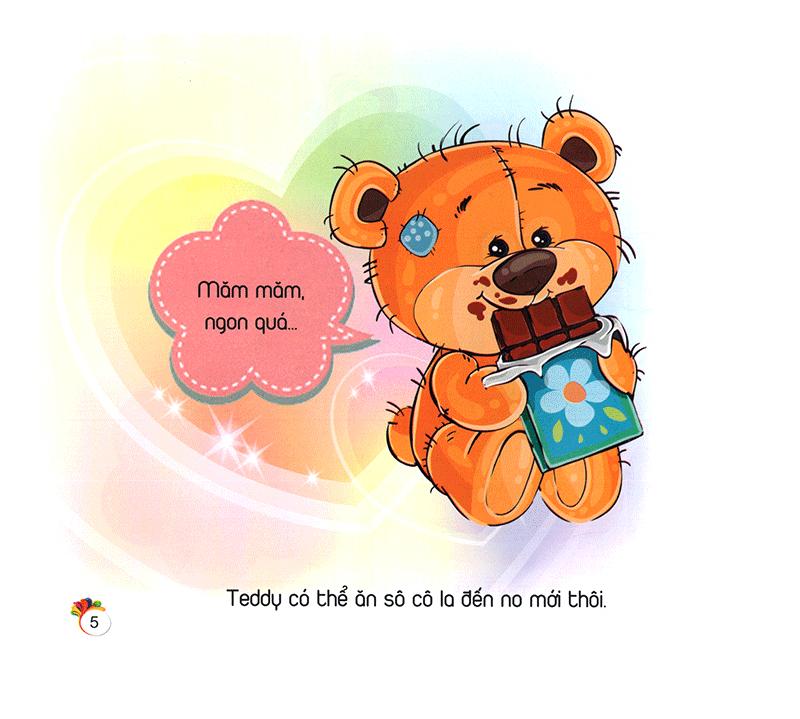 Sách Gấu Bông Teddy - Tập 3: Teddy Thích Ăn Kẹo