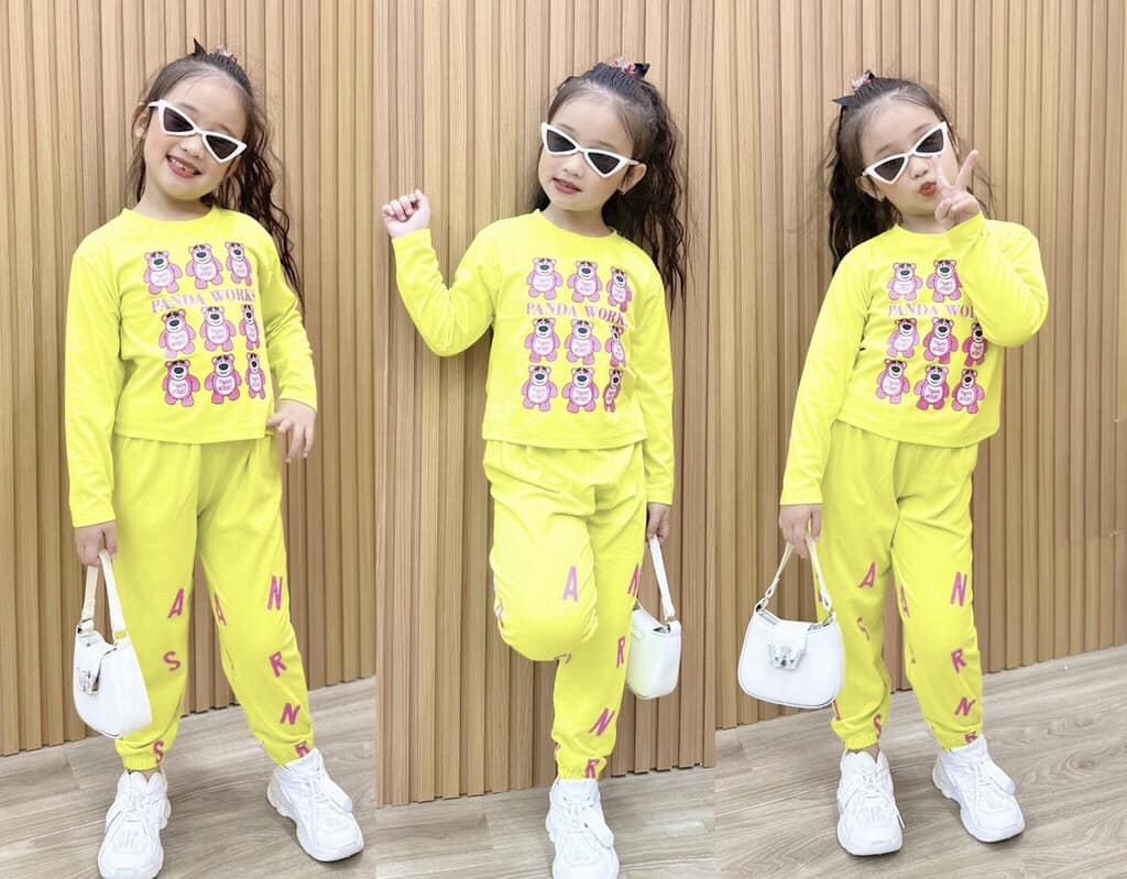 Xả thanh lý set bộ coton cho bé size 16-18kg