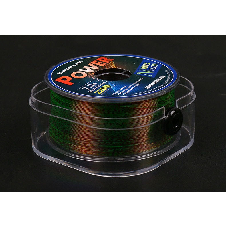 Cước câu cá Nhật Bản tàng hình dây câu cá 100% Nylon Super power tải cá tốt dùng làm dây trục câu cá
