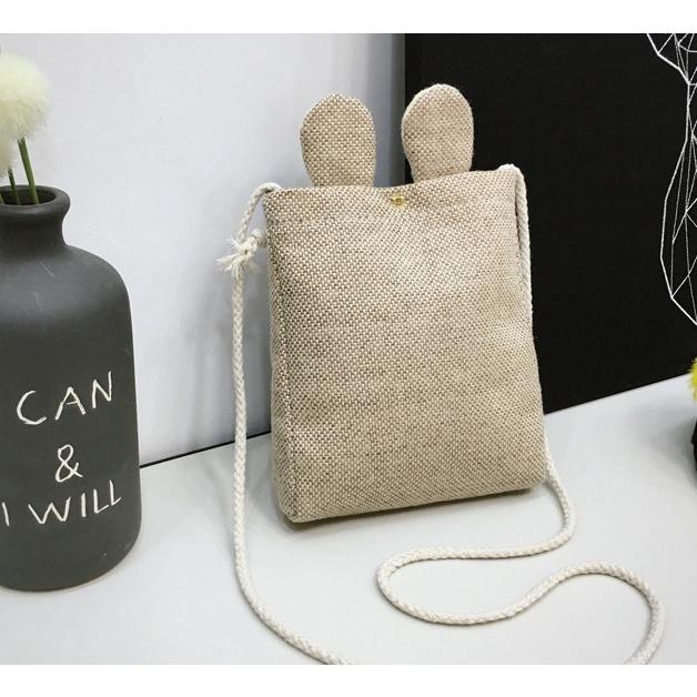 Túi Tote Vải Đeo Chéo Canvas Bag Đẹp Đi Học Ulzzang Tx171