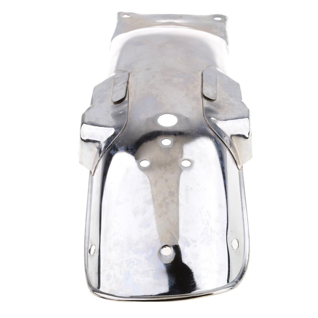 Motorcycle Front Rear Motorbike Mud Guard Set for CG125 Chrome