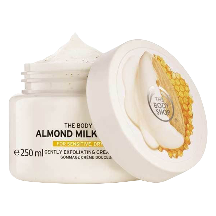 Kem Tẩy Da Chết The Body Shop Almond Milk &amp; Honey 55511 (200ml)