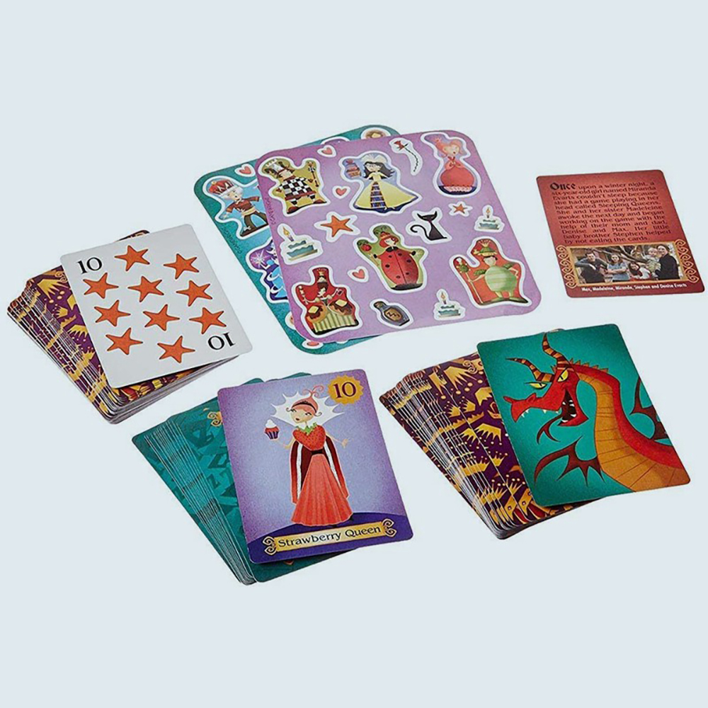 Bộ Trò Chơi Board Game 79 Thẻ Sleeping Queens Bản Tiếng Anh