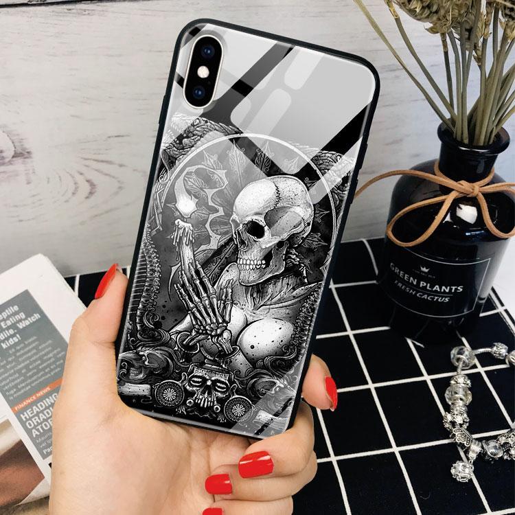 Ốp Lưng Bộ Xương Thanh Lịch dành cho Iphone 6/6Plus/6S/6S Plus/7/7Plus/8/8Plus/X/Xs/Xs Max/11/11 Promax/12/12 Promax Lpc20120327